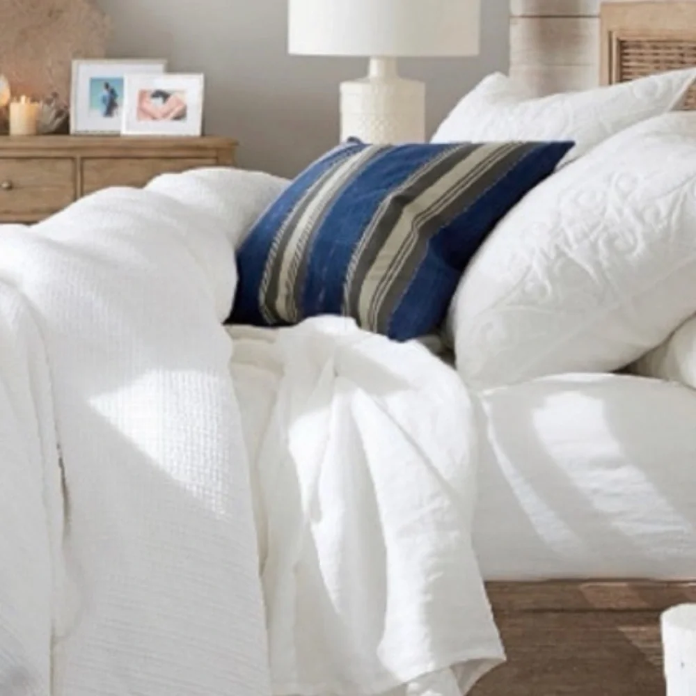 Pottery Barn “Greer” Striped Pillow Cover, 22”, LIKE NEW